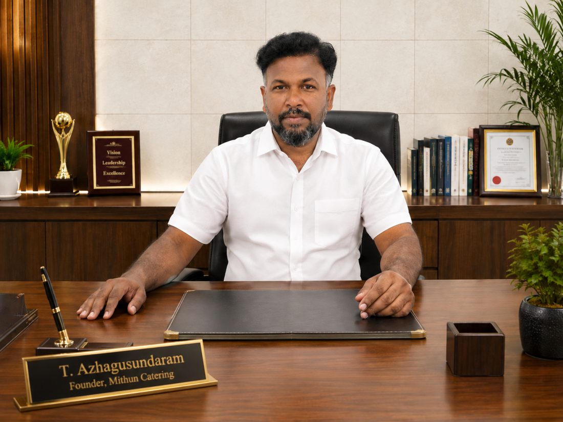 T. Azhagusundaram, Founder, Mithun Catering